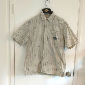 Harley-Davidson Tan Casual Button Down Shirt